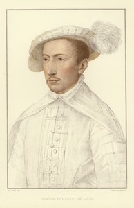 Claude XVII, hrabia de Laval (akwatinta) autorstwa Hans Holbein der Jüngere