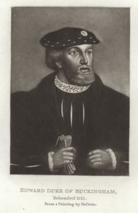 Edward książę Buckingham autorstwa Hans Holbein der Jüngere