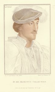 Edward, Lord Clinton (akwatinta) autorstwa Hans Holbein der Jüngere