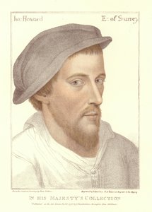 Henryk Howard, hrabia Surrey (akwatinta) autorstwa Hans Holbein der Jüngere