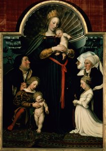 Madonna Burgermeistera Meyera autorstwa Hans Holbein der Jüngere