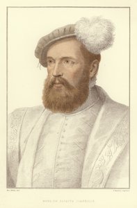 Monsieur de Saincte Corneille (akwatinta) autorstwa Hans Holbein der Jüngere