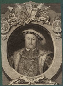 Portret króla Henryka VIII z Anglii autorstwa Hans Holbein der Jüngere