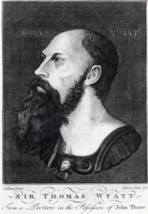 Portret sir Thomasa Wyatta Młodszego (ok. 1521-54) rytowany przez Ogborna, 1775 autorstwa Hans Holbein der Jüngere