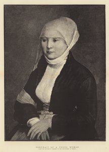 Portret młodej kobiety