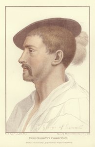 Simon George z Quocoute (akwatinta) autorstwa Hans Holbein der Jüngere