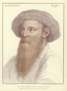 Sir Gawain Carew (akwatinta) autorstwa Hans Holbein der Jüngere