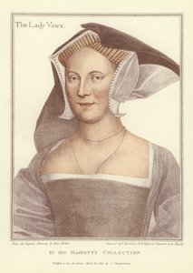 Lady Vaux (akwatinta) autorstwa Hans Holbein der Jüngere