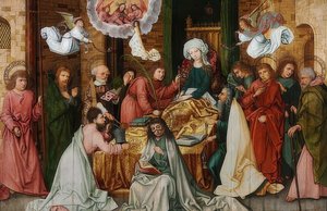 Śmierć Najświętszej Maryi Panny. 1492