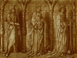 Św. Willibald, Łucja i Katharina autorstwa Hans Holbein the Elder