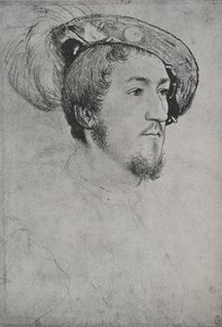 Dżentelmen: nieznany, c1532-1543 1945 autorstwa Hans Holbein der Jüngere