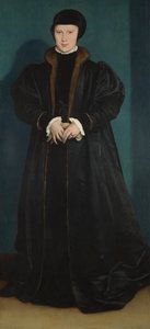 Krystyna Danii, księżna Mediolanu, 1538 autorstwa Hans Holbein der Jüngere