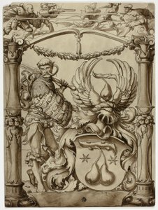 Projekt szwajcarskiego herbu autorstwa Hans Holbein the Younger