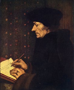 Erazm, 1523, 1909 autorstwa Hans Holbein der Jüngere