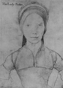 Grace, Lady Parker, c1540-1543 1945 autorstwa Hans Holbein der Jüngere