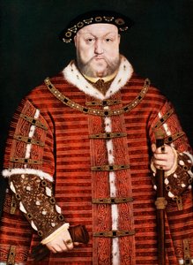 Król Henryk VIII, 1542-1550 autorstwa Hans Holbein der Jüngere