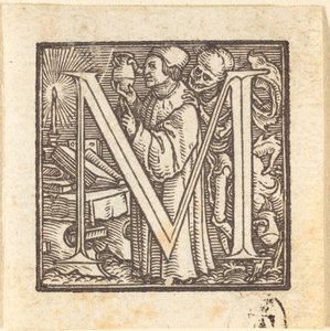 Litera M. autorstwa Hans Holbein der Jüngere