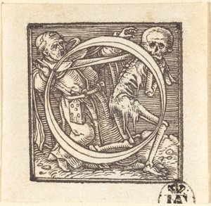 Litera O autorstwa Hans Holbein der Jüngere