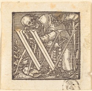 Litera w. autorstwa Hans Holbein der Jüngere