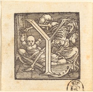 Litera Y autorstwa Hans Holbein der Jüngere
