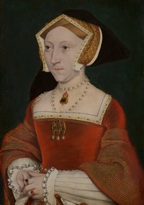 Portret Jane Seymour, ok. 1540 (olej na desce) autorstwa Hans Holbein der Jüngere