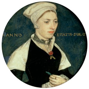 Portret pani Pemberton, ok. 1535 autorstwa Hans Holbein der Jüngere