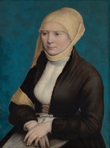 Portret kobiety z południowych Niemiec, ok. 1520-1525 autorstwa Hans Holbein der Jüngere