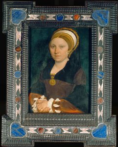 Portret angielskiej damy, po 1540 (obraz na drewnie dębowym)