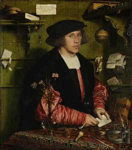 Portret kupca Jerzego Gisze autorstwa Hans Holbein der Jüngere