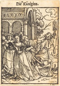 królowa autorstwa Hans Holbein der Jüngere