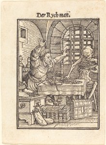 Bogaty człowiek autorstwa Hans Holbein der Jüngere