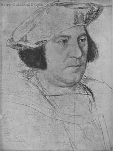 Sir Henry Guildford, 1527 1945 autorstwa Hans Holbein der Jüngere