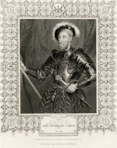 Sir Nicholas Carew autorstwa Hans Holbein der Jüngere