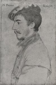 Sir Nicholas Poyntz, c1533-1543 1945 autorstwa Hans Holbein der Jüngere