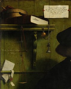 Kupiec Georg Gisze Detal, 1532 autorstwa Hans Holbein der Jüngere