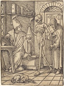 Lekarz autorstwa Hans Holbein der Jüngere