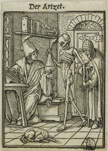 Lekarz autorstwa Hans Holbein the Younger