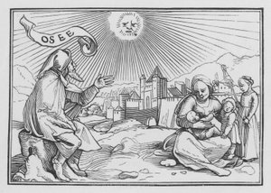 Proroctwo Ozeasza, Ozeasz I, 1 autorstwa Hans Holbein der Jüngere