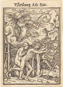 Vßtribung Ade Eue autorstwa Hans Holbein der Jüngere