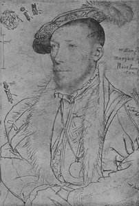 William Parr, markiz Northampton, c1538-1542 1945 autorstwa Hans Holbein der Jüngere