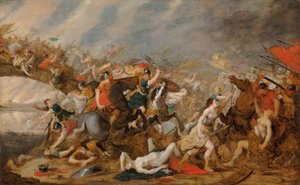Bitwa Amazonek autorstwa Hans Jordaens III