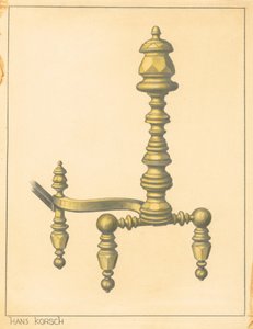 andiron autorstwa Hans Korsch