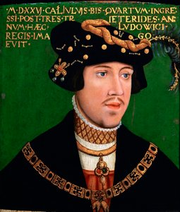 Król Ludwik II Węgierski, ok. 1522