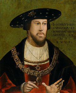 Portret króla Ludwika II Węgierskiego (1506-1526)