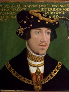 Portret Ludwika II Węgierskiego