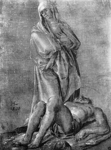 „Dziewica i martwy Chrystus”, 1913. autorstwa Hans Leu The Younger