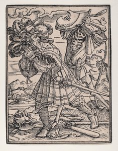 Hrabia z Tańca śmierci, ca. 1526, opublikowany 1538.