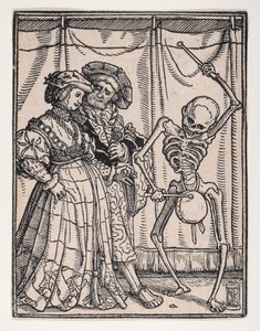 Szlachcianka z Tańca śmierci, ca. 1526, opublikowany 1538.