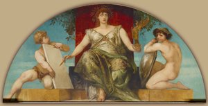 Alegoria prawa i prawda reprezentacji autorstwa Hans Makart