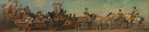 Projekt parady z 1879 roku – Górnictwo autorstwa Hans Makart